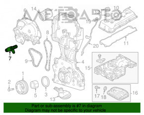 Клапан VVT Nissan Rogue 21-23