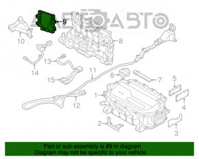 Modulul ECU al motorului Nissan Leaf 11-12