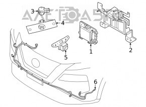 Bara fata Nissan Rogue 21-23