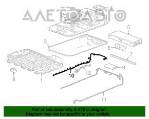 Cablu de alimentare pentru Chevrolet Bolt 17-