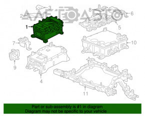 High Voltage Battery Disconnect Control Module Chevrolet Bolt 17-21