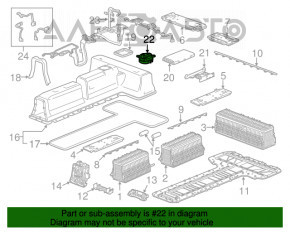 Verificarea bateriei VVB Chevrolet Volt 16-