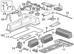 Verificarea bateriei VVB Chevrolet Volt 16-