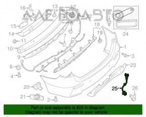 Розетка фаркопа Nissan Pathfinder 13-20