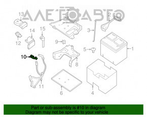 Клемма АКБ минусовая Nissan Altima 19-