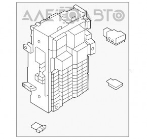 Блок предохранителей подторпедный Nissan Rogue 21-23