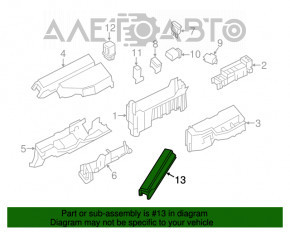 Blocul de relee stânga Nissan Pathfinder 13-20