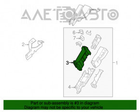 Capacul blocului de relee sub capota stanga Infiniti JX35 QX60 13-