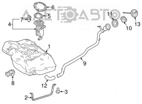 Pompa benzina pompa benzina Mercedes CLA 250 14-19 noua originala OEM