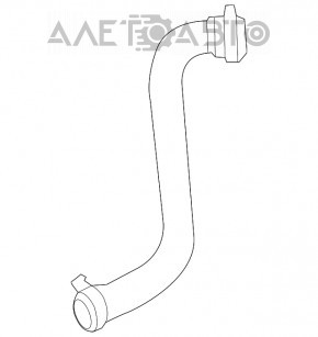 Conducta de racire inferioara Mercedes GLA 14-20 noua originala OEM