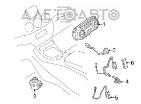 Controlul multimedia al Mercedes CLA 14-19