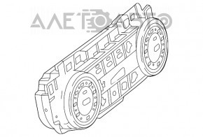 Controlul climatizării Mercedes CLA 14-19