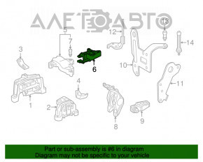 Подушка двигателя верхняя Mercedes CLA 250 14-19