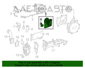 Canistra cu absorbant de carbon Mercedes CLA 250 14-19