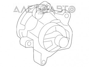 Pompa de apă Hyundai Sonata 15-19 1.6T nouă, originală OEM