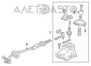 Ușa goală din spatele stânga Ford Escape MK4 20- nouă originală OEM