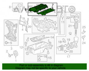 Крышка клапанная Chevrolet Volt 11-15