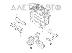 Suport pentru invertor Infiniti JX35 QX60 14-17 Hybrid