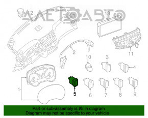 Кнопка POWER DOOR Infiniti JX35 QX60 13-