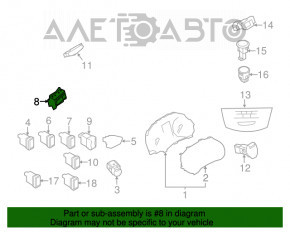 Controlul iluminării instrumentelor Nissan Rogue 14-20