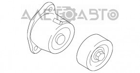 Suport cu role pentru tensionarea curelei de distribuție Hyundai Sonata 15-17 2.4 G4KJ