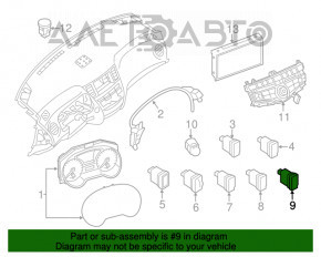 Кнопка MAIN OOF/ON Infiniti JX35 QX60 13-