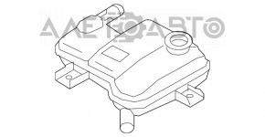 Radiatorul de răcire a invertorului Kia Niro 17-19 HEV