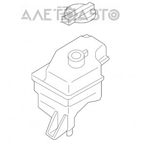 Rezervorul de expansiune al sistemului de răcire Kia Optima 11-15, nou, original OEM