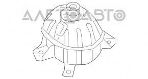 Rezervor de expansiune pentru răcire Hyundai Tucson 16-20, nou, original OEM