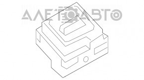 Comutatorul de control D-MODE pentru Infiniti QX50 19- este util cromat.