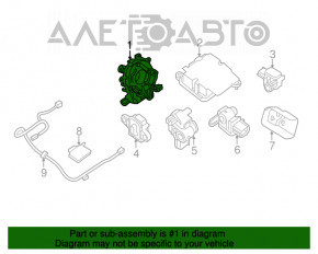 Шлейф руля Nissan Leaf 13-17