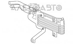 Radiator de ulei pentru cutia de viteze automată Acura MDX 14-15