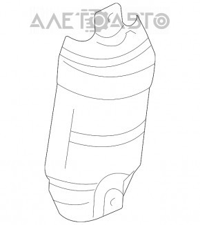 Защита катализатора передняя Lexus RX300 RX330 04-09