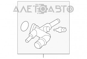 Corpul termostatului Hyundai Elantra UD 11-16