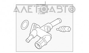 Tee sistem de racire Hyundai Tucson 16-20 nou original OEM