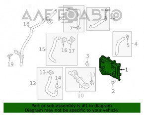 Radiator de ulei pentru cutia de viteze automată Hyundai Tucson 16-20 2.0 2.4