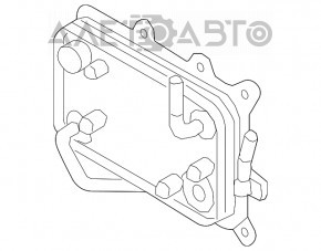 Radiator cu transmisie automata Hyundai Sonata 20-2.5 nou original OEM