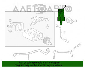 Supapa solenoidă de admisie pentru Toyota Camry V50 12-14 2.5 SUA