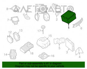 Radio-casetofon Nissan Pathfinder 13-20 BOSE