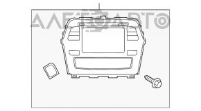 Магнитофон радио Nissan Maxima A36 16-