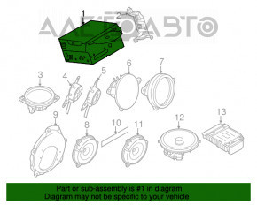 Магнитофон Радио Монитор Infiniti G25 G35 G37 4d 06-14