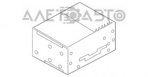 AMPLIFIER CONTROL AIR CONDITIONER Infiniti JX35 QX60 13-