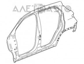 Aripa spate dreapta a un sfert Buick Encore 13-19