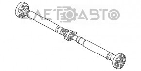 Arborele cardanic al cardanului BMW 5 F10 11-16 3.0T MT