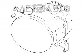 Противотуманная фара птф правая Infiniti QX50 19- OEM