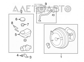 Amplificator de vidare Subaru Forester 14-15 SJ 2.0