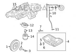 Radiator de ulei pentru motorul Kia Optima 16 - tip 2