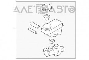 Главный тормозной цилиндр с бачком Subaru Outback 20-