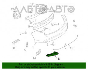 Reflector spate stânga Nissan Sentra 13-19