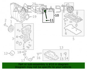 Sondă de ulei Hyundai Tucson 16-20 nouă OEM originală